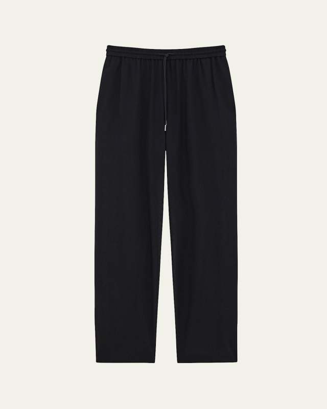 Drawstring Pull-On Pants